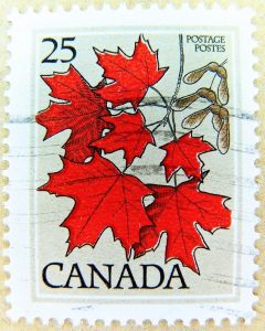 Maple Leaf standard stamps